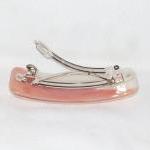 Handmade Barrette, Cream an..